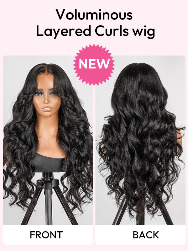 Brazilian ebony wave hair with rich texture and natural shine