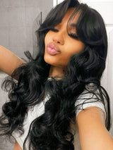 Brazilian ebony wave hair with rich texture and natural shine