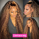 Highlight Wig Human Hair Deep