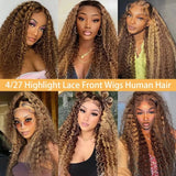 Highlight Wig Human Hair Deep